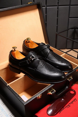 Salvatore Ferragamo Business Men Shoes--055